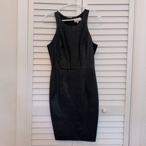 Milky Lambskin Leather Dress Sz 2